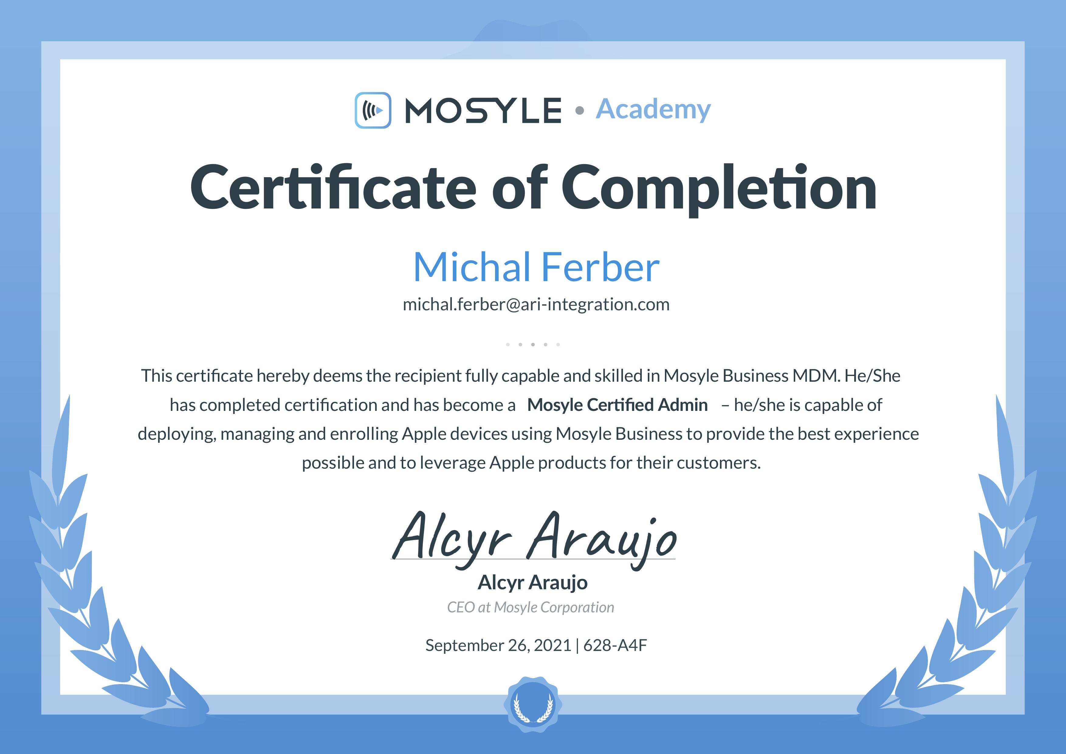 2021 09 26 Mosyle certificate 628 A4F