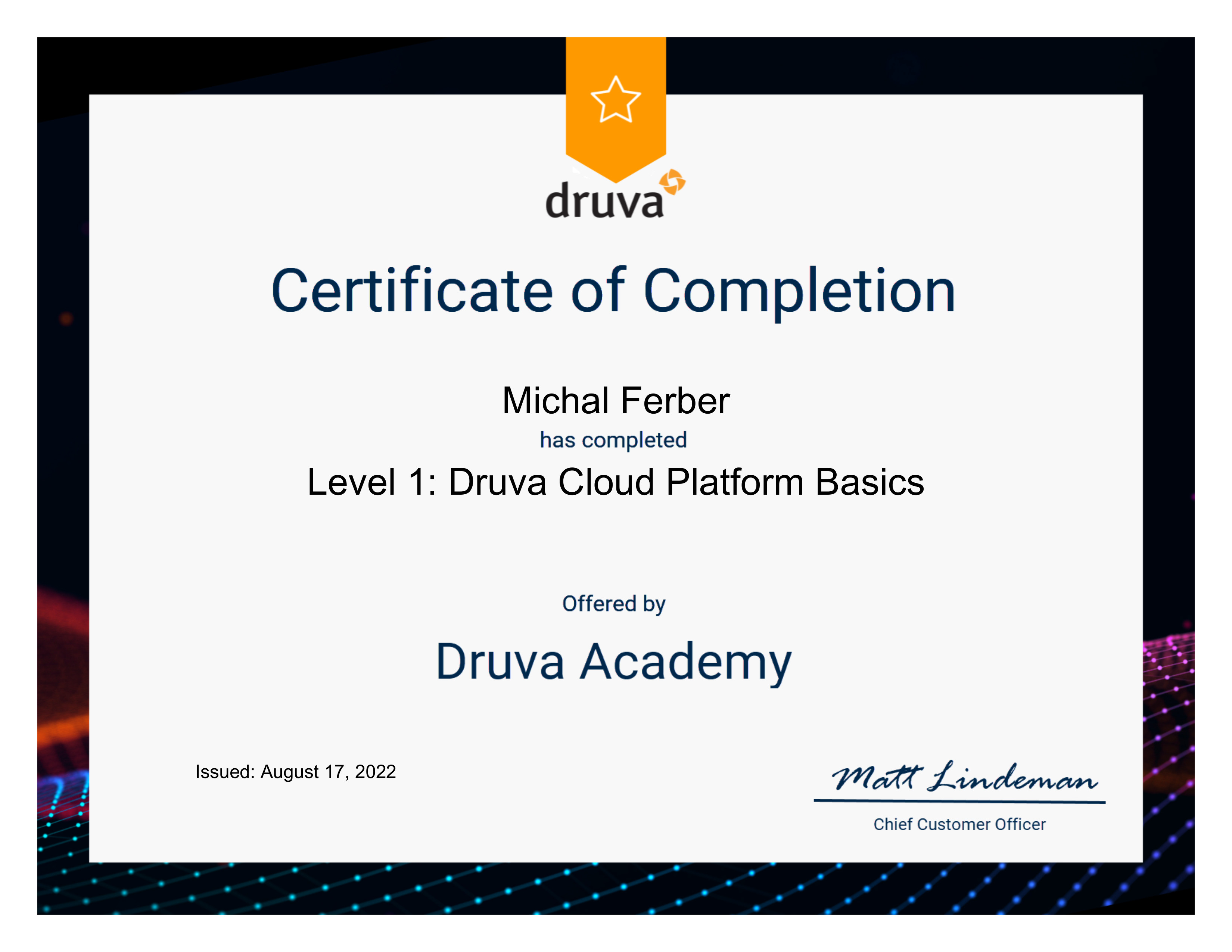 2022 08 17 Druva Level 1 Druva Cloud Platform Basics