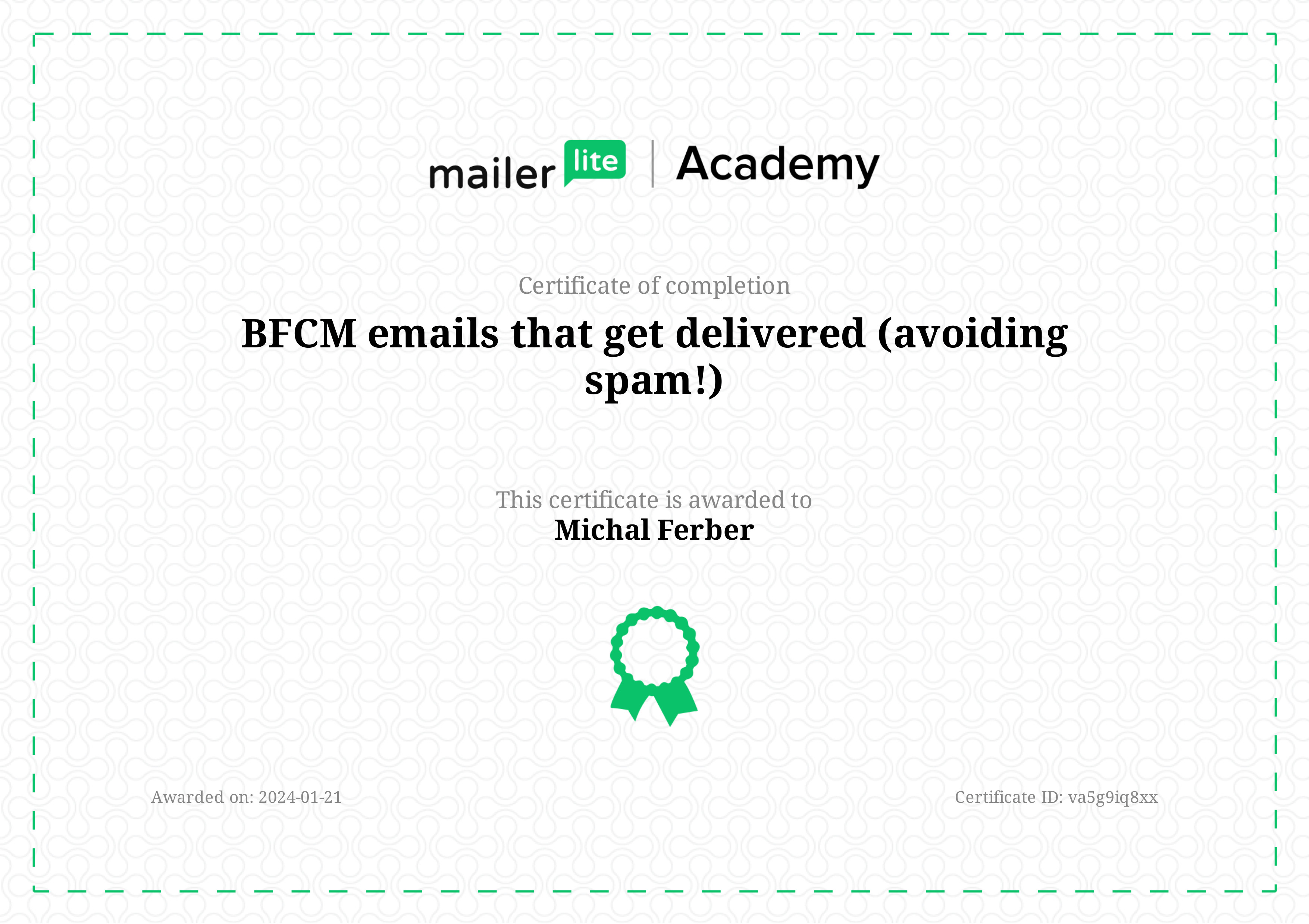 MailerLite BFCM emails that get delivered (avoiding spam!)